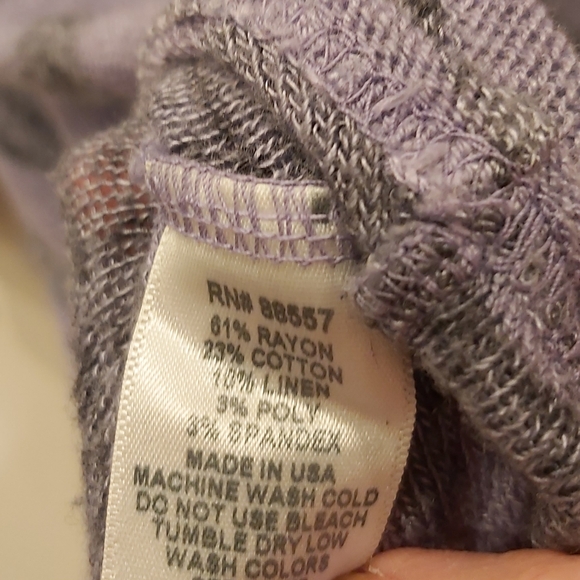 Fenini striped knit tunic top - Picture 6 of 8